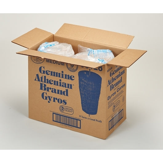 Gyro Athenian Style Athenian Medium Gyros Cone, 2 x 20 lb Case - DOT product image 3