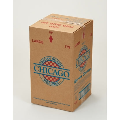 Grecian Delight Large Chicago Gyro Cone, 1 x 30 lb Case - DOT product image 4