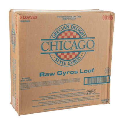Grecian Delight Raw All Meat Loaf Gyro Meat, 6 x 6 lb Case - DOT product image 5