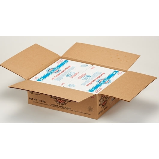 Grecian Delight Cooked Chicago Style Gyros Slice, 4 x 4 lb Case - DOT product image 4