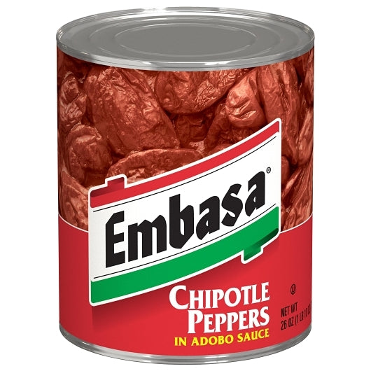 Embasa Chipotle Peppers in Adobo Sauce, 12 x 26 oz Case - DOT product image 2
