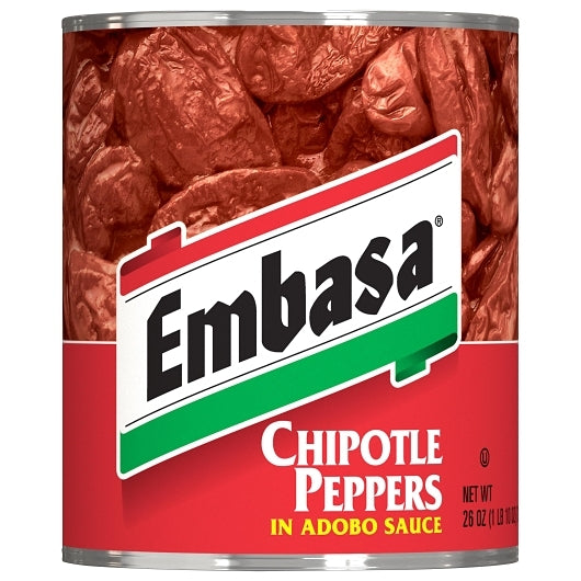 Embasa Chipotle Peppers in Adobo Sauce, 12 x 26 oz Case - DOT product image 3