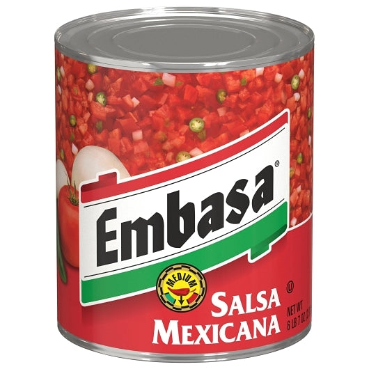 Sauce Picante Mexicana MEDIUM Mexican Salsa, 6 x 103 oz Case - DOT product image 2