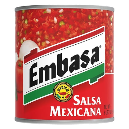 Sauce Picante Mexicana MEDIUM Mexican Salsa, 6 x 103 oz Case - DOT product image 3