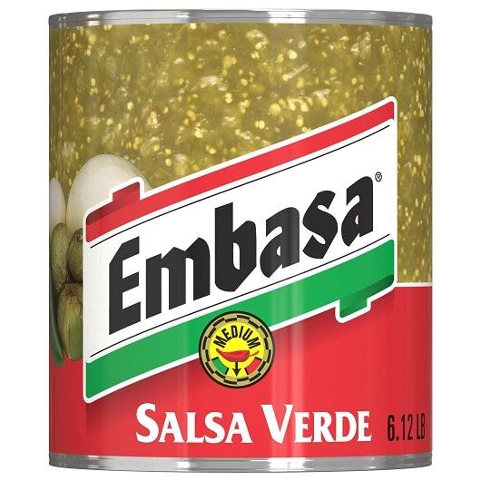Embasa Salsa Verde, 6 x 98 oz Case - GS1 mobile-ready hero image