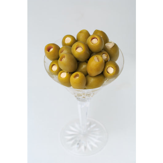 Gambinos Blue Cheese Stuffed Olives, 2 x 1 GA Case - Condiments & Sauces