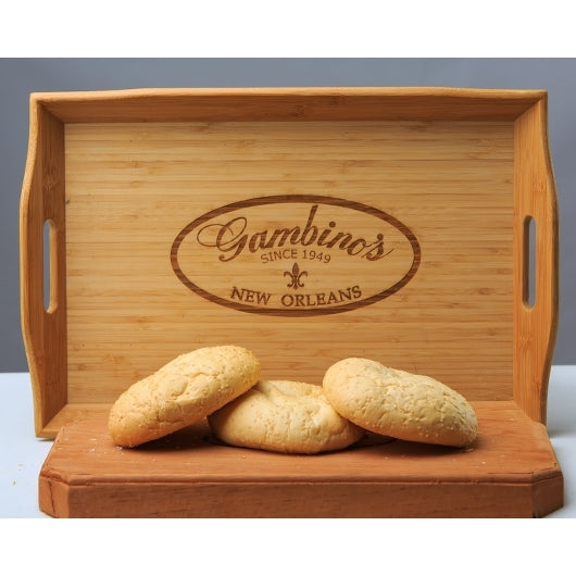 Gambinos Muffuletta Bread 5 Inch, 48 x 5 oz Case - Breads, Rolls & Buns