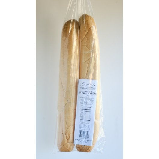 Gambinos Parbaked New Orleans Po-boy 24 Inch Parbaked, 16 x 10 oz Case - Breads, Rolls & Buns
