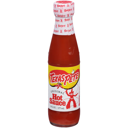 T W Garner Original Hot Sauce Bottle, 12 x 6 fl oz Case - Alternate product angle or state