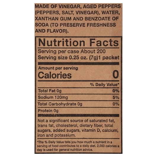 Texas Pete Hot Sauce Single Serve, 200 x 200 x 200 each Case - DOT product image 6