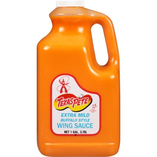 Texas Pete Buffalo Style Extra Mild Chicken Wing Sauce Bulk, 4 x 1 GA Case - DOT product image 2