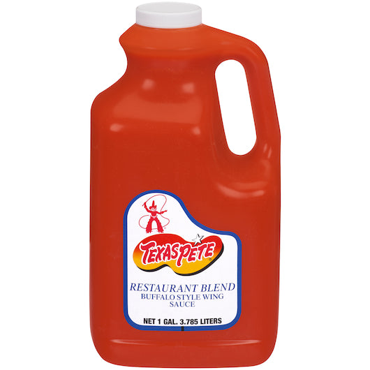 Texas Pete Restaurant Blend Wing Sauce, 4 x 1 GA Case - Condiments & Sauces