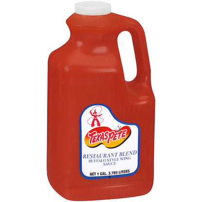 Texas Pete Restaurant Blend Wing Sauce, 4 x 1 GA Case - Alternate product angle or state