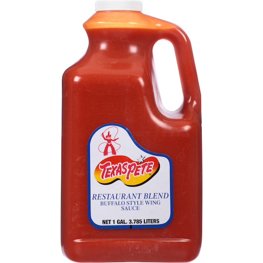 Texas Pete Restaurant Blend Wing Sauce, 4 x 1 GA Case - Front/center packaged product image