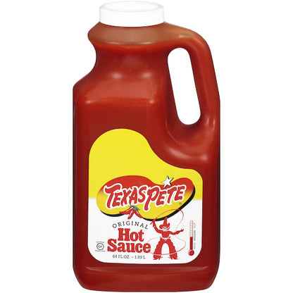 Texas Pete Original Hot Sauce Bulk, 4 x 0.5 GA Case - Condiments & Sauces