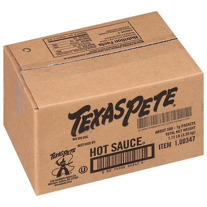 Texas Pete Original Hot Sauce Single Serve, 1 x 500 each Case - DOT product image 6