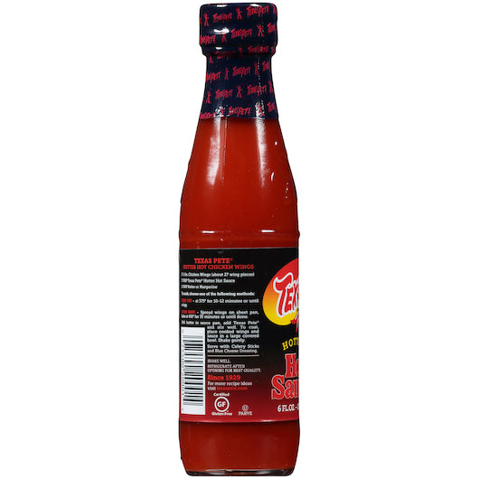 Texas Pete Hotter Hot Sauce Bottle, 12 x 6 fl oz Case - DOT product image 4