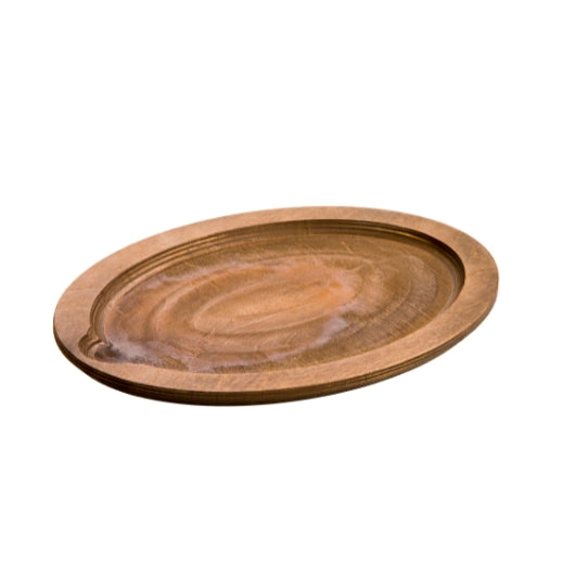 Lodge Jumbo Oval Walnut Stain Underliner, 1 x 6 each Case - Cookware & Bakeware