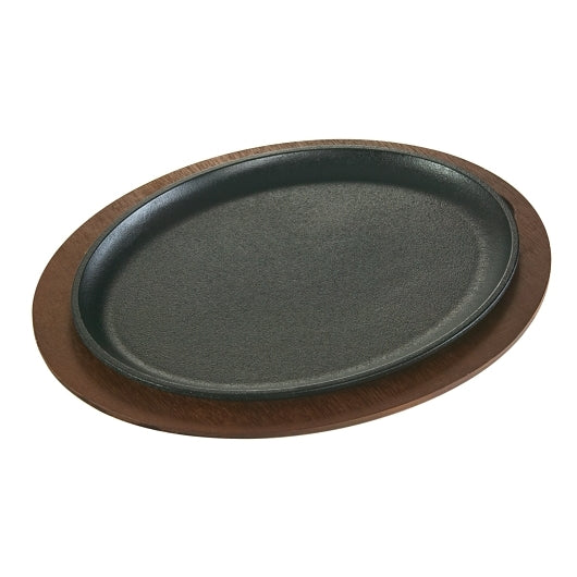 Lodge Oval Cast Iron Preseasoned Griddle, 1 x 3 each Case - DOT product image 3