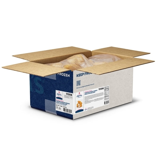 Pierce Chicken Pilgrims Tempura Battered Chicken Strips, 2 x 80 oz Case - DOT product image 8