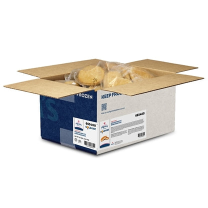 Gold Kist White Whole Grain Homestyle Breaded White And Dark Meat Chicken Patties, 6 x 5 lb Case - DOT product image 8