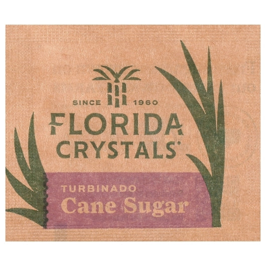 Florida Crystals Turbinado Cane Sugar, 1200 x 1200 each Case - Pantry Ingredients