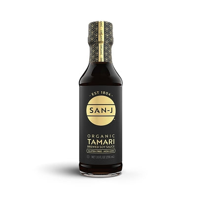 San J Organic Tamari Organic Gluten-free, 6 x 10 oz Case - Condiments & Sauces