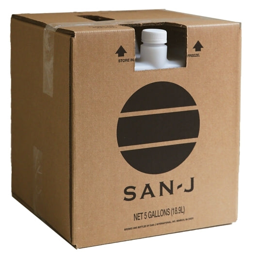 San J Gluten Inc. Gluten Free Tamari Soy Sauce, 1 x 5 GA Case - Condiments & Sauces