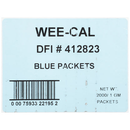 Commodity Sugar & 2M 1GM BLUE PKT-WEE-CAL, 2000 x 1 GR Case - DOT product image 5