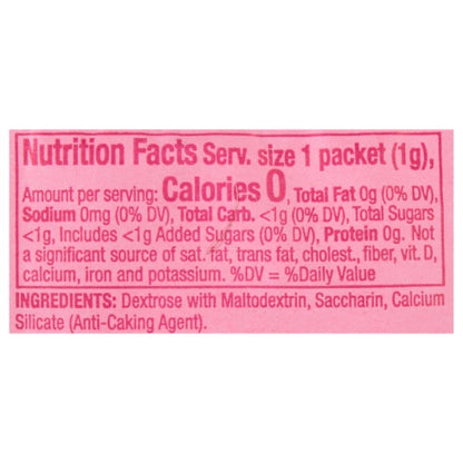 Domino Commodity Sugar Substitute Pink Packets, 2000 x 2000 each Case - DOT product image 7