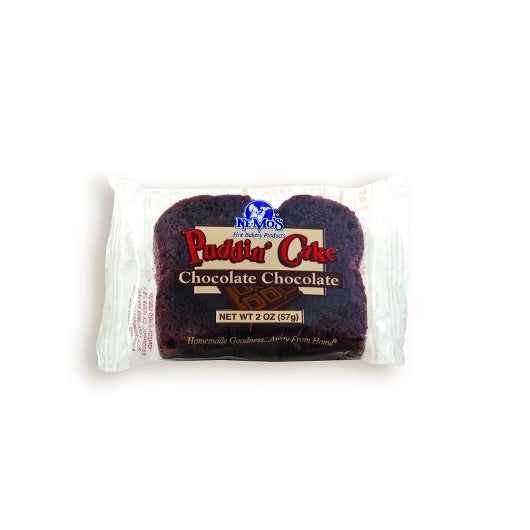 Nemo's Chocolate Pudding Cake Slices with Chocolate Chips, 3 x 12 x 2 oz Case - Bakery & Desserts