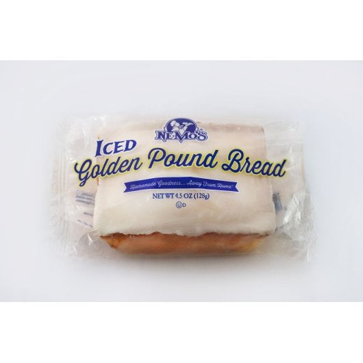 Nemo's Iced Golden Individually Wrapped Iced Golden Pound Cake, 12 x 4.5 oz Case - DOT product image 2