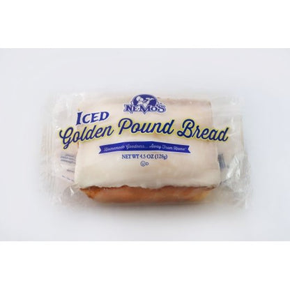 Nemo's Iced Golden Individually Wrapped Iced Golden Pound Cake, 12 x 4.5 oz Case - DOT product image 2