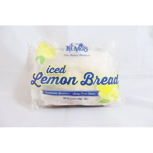 Nemo's Iced Lemon BREAD, 12 x 4.5 oz Case - Bakery & Desserts
