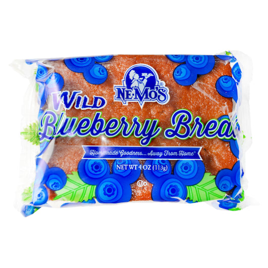 Ne-Mo's Wild Blueberry Cake, 12 x 4 oz Case - Bakery & Desserts