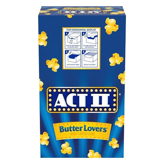 (Price/Case)Act II 7615023256 Act Ii Butter Lovers Microwave Pop - DOT product image 2