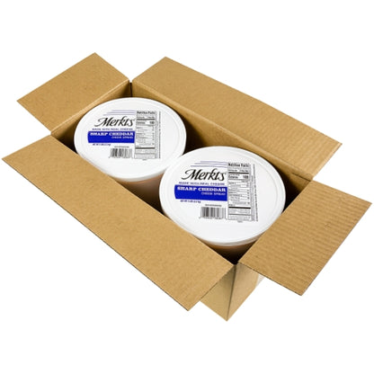 Merkts Sharp Cheddar Cheese, 2 x 5 lb Case - DOT product image 7