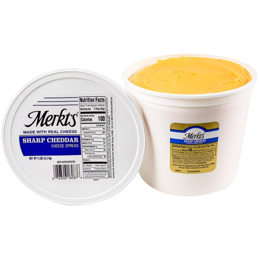 Merkts Sharp Cheddar Cheese, 2 x 5 lb Case - DOT product image 8