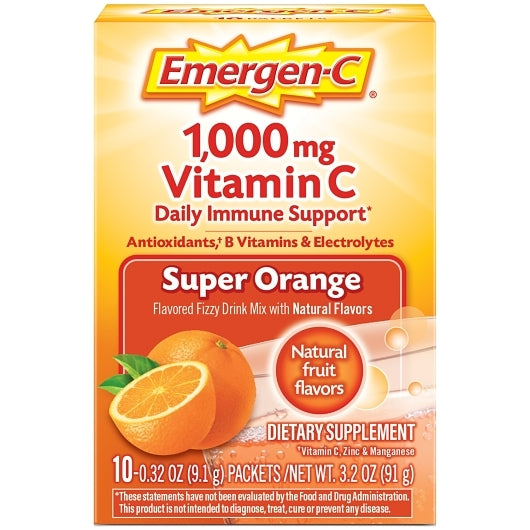 Pfizer Emergen-C Super Orange 10Each (CASE OF 12 OF 3 PACK) - DOT product image 2