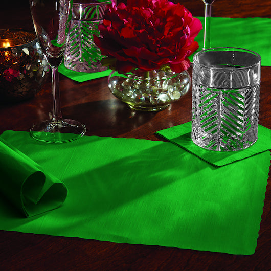 Hoffmaster 9.5 Inch X 13.5 Inch Jade Economy Line Paper Placemat, 1 x 1000 each Case - DOT product image 2