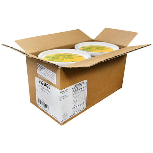 Azar Natural Peanut Butter, 2 x 5 lb Case - Alternate product angle or state