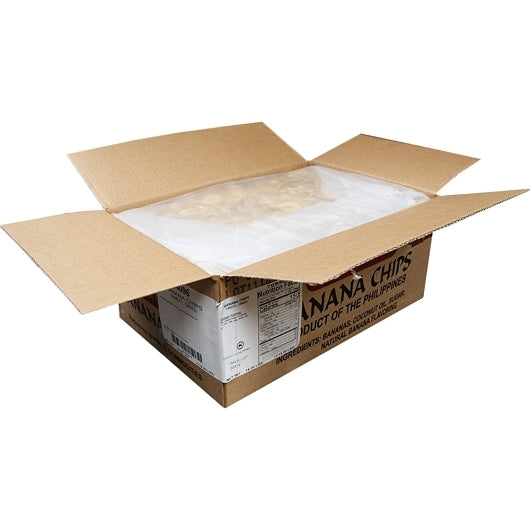 Banana Chips Sweett/Dried Sweetened Dried Banana Chip, 1 x 14 lb Case - Dried Fruit & Fruit Snacks
