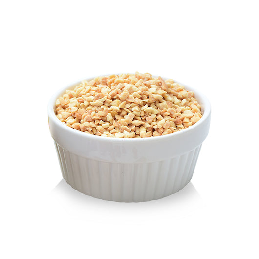 Azar Medium Chopped Peanut, 1 x 30 lb Case - Alternate product angle or state
