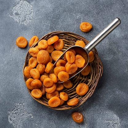 Azar Dried Whole Apricot, 1 x 5 lb Case - GS1 prepared product image