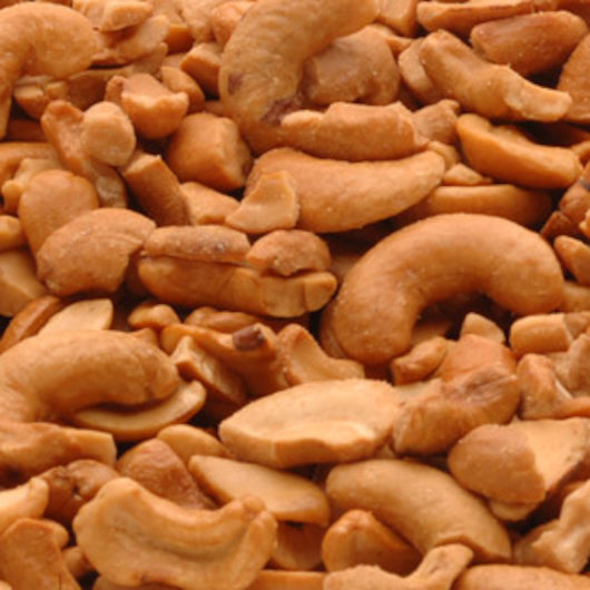 Bakers Select Cashew Pieces Oil Roasted Unsalted, 1 x 5 lb Case - Nuts & Seeds