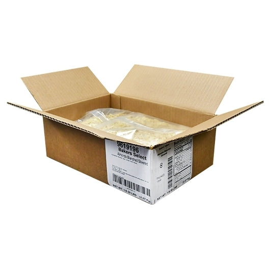 Bakers Select Almond Sliver Raw, 1 x 5 lb Case - DOT product image 4