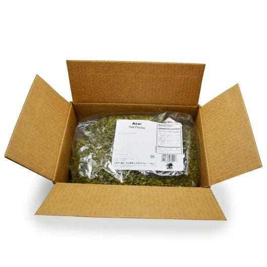 Azar Pepitas Pumpkin Seeds, 1 x 5 lb Case - Nuts & Seeds