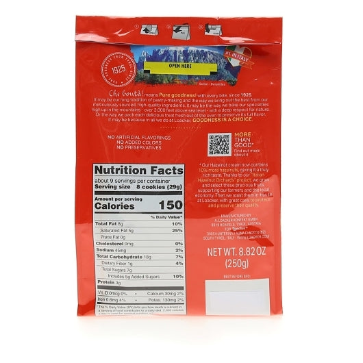 Loacker Quadratini Hazelnut, 6 x 8.82 oz Case - DOT product image 4