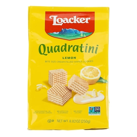 Loacker Quadratini Lemon, 6 x 8.82 oz Case - DOT product image 2
