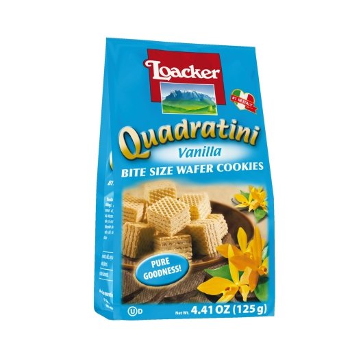 Loacker Quadratini Vanilla, 6 x 4.41 oz Case - Bakery & Desserts